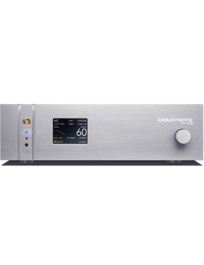 Gold Note PH-1000 LINE silver Preamplificatore phono mm-mc in classe A