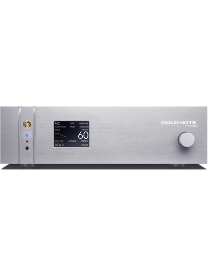 Gold Note PH-1000 LINE silver Preamplificatore phono mm-mc in classe A