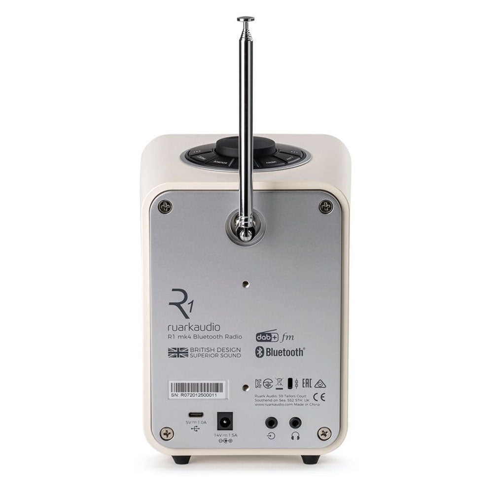 Ruark audio R1 MK4 crema/panna radio DAB e bluetooth