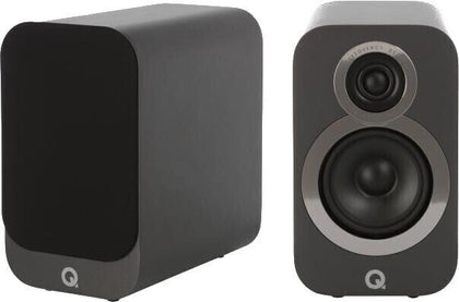 Q Acoustics 3030i graphite coppia diffusore 2 vie bass reflex